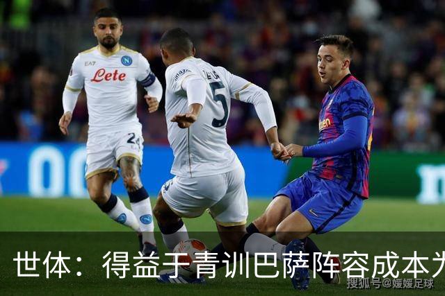 世体：得益于青训巴萨阵容成本为4.361亿欧，皇马则为8.759亿欧