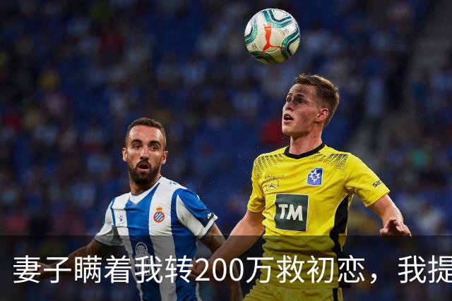 妻子瞒着我转200万救初恋，我提离婚她笑了
